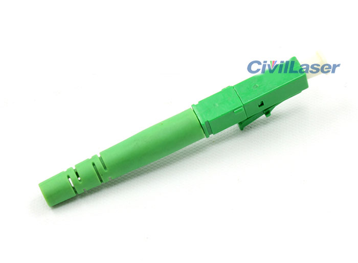 LC APC Fiber Optic Connector ∮1.25mm Ferrule External Diameter